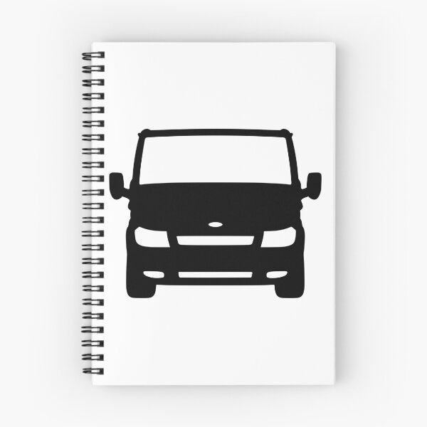 Item preview, Ford Transit Van Turneo SWB 2000-2006 Black silhouette designed and sold by EdimDesign.