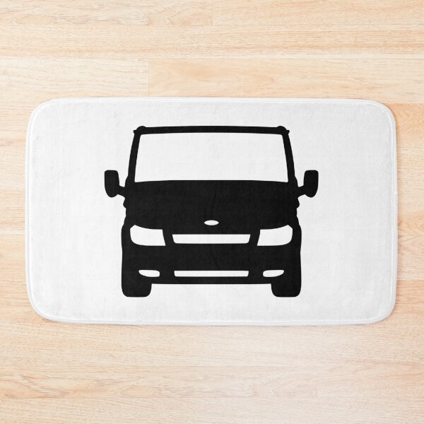 Item preview, Ford Transit Van Turneo SWB 2000-2006 Black silhouette designed and sold by EdimDesign.