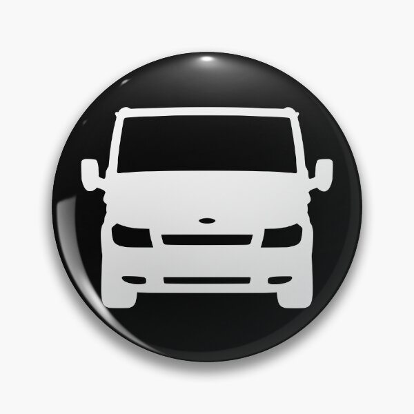 Item preview, Ford Transit Van Turneo SWB 2000-2006 white silhouette designed and sold by EdimDesign.