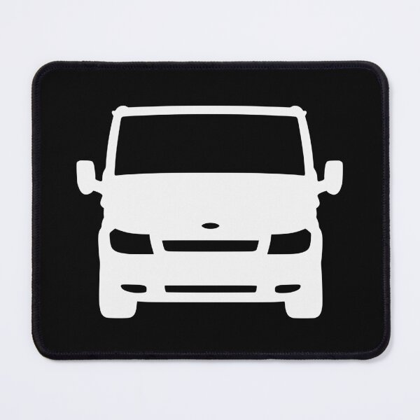 Item preview, Ford Transit Van Turneo SWB 2000-2006 white silhouette designed and sold by EdimDesign.
