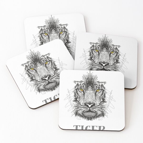 Item preview, Tiger Sketch Art  designed and sold by PCGraphicStudio.