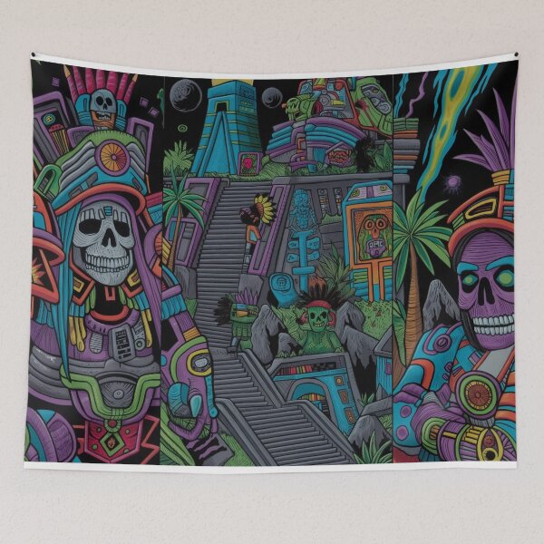 Item preview, Aztec rulers designed and sold by PricklyPeanut.