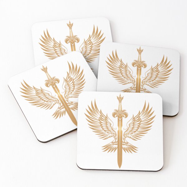 Item preview, Logo with roman wings and pilum sword designed and sold by Micapox.