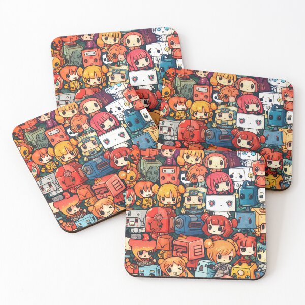 Item preview, Kawai robots designed and sold by PricklyPeanut.