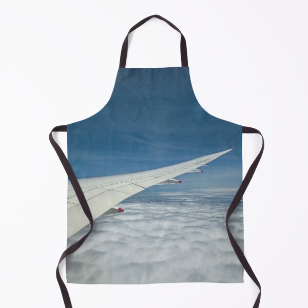 Item preview, Airplane wing through the window sky view high above horizon designed and sold by WheresMyMojo.
