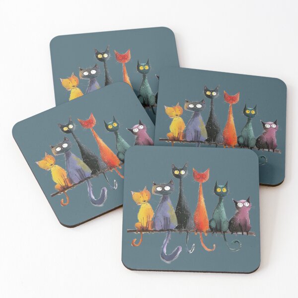 Item preview, Surprised cats   designed and sold by MOVALENDA.