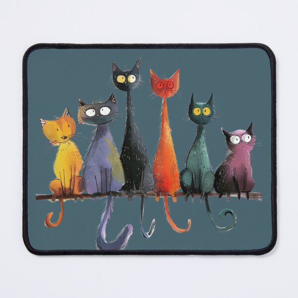 Item preview, Surprised cats   designed and sold by MOVALENDA.