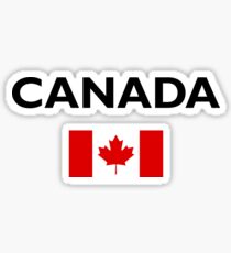 Canada Canadian Flag Color Light Sticker