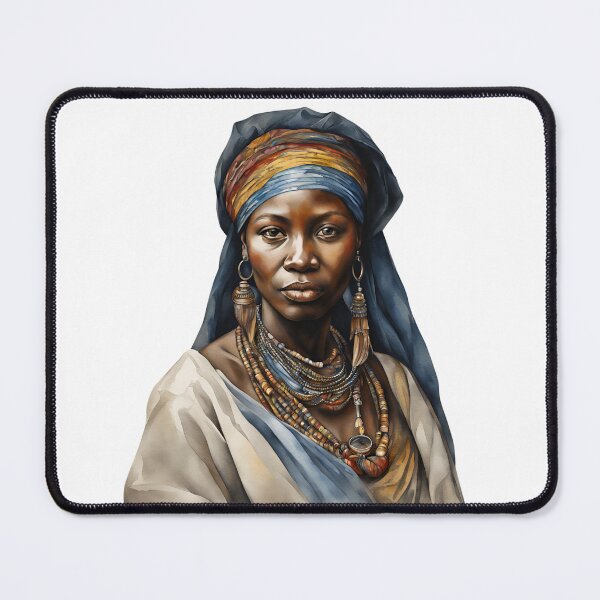 Item preview, African Watercolor Art, African Woman, African Style designed and sold by SRLND.
