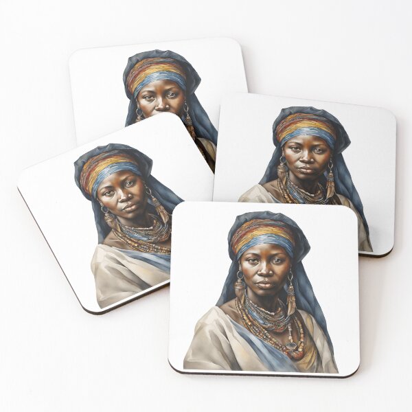Item preview, African Watercolor Art, African Woman, African Style designed and sold by SRLND.