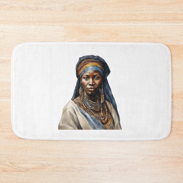 Item preview, African Watercolor Art, African Woman, African Style designed and sold by SRLND.