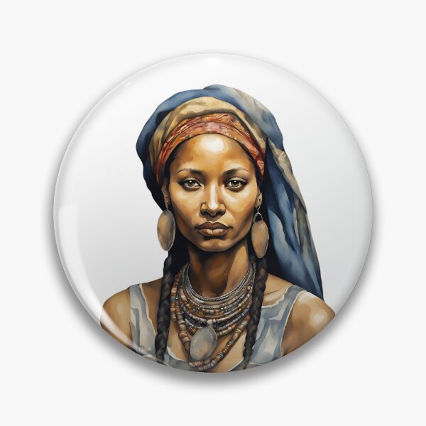 Item preview, African Watercolor Art, African Woman, African Style, Africa designed and sold by SRLND.