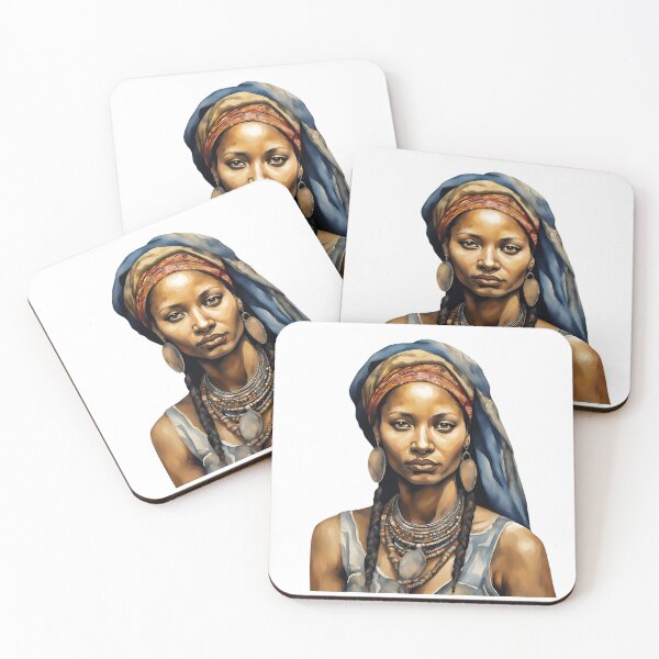 Item preview, African Watercolor Art, African Woman, African Style, Africa designed and sold by SRLND.