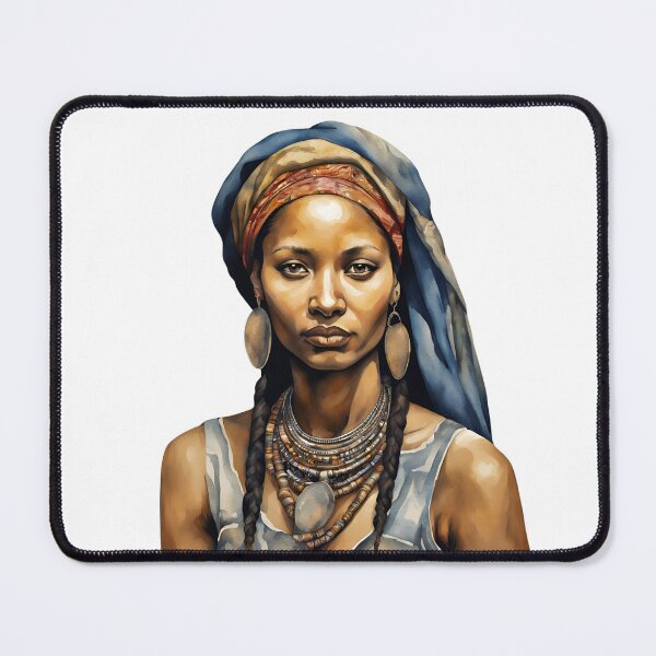 Item preview, African Watercolor Art, African Woman, African Style, Africa designed and sold by SRLND.