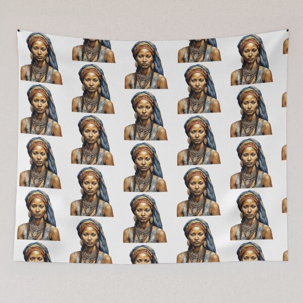 Item preview, African Watercolor Art, African Woman, African Style, Africa designed and sold by SRLND.