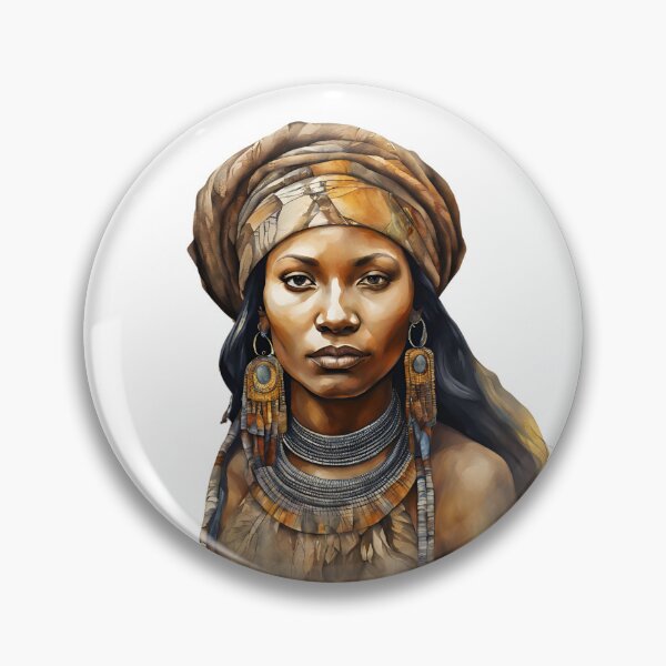 Item preview, African Watercolor Art, African Woman, African Style, Africa designed and sold by SRLND.