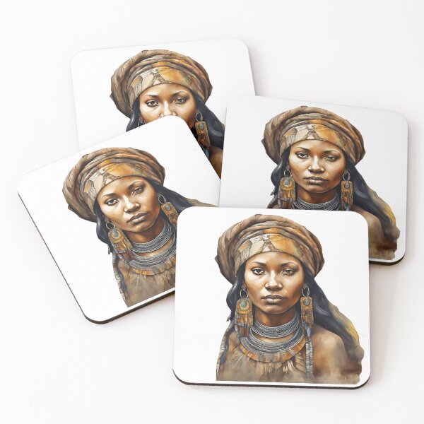 Item preview, African Watercolor Art, African Woman, African Style, Africa designed and sold by SRLND.