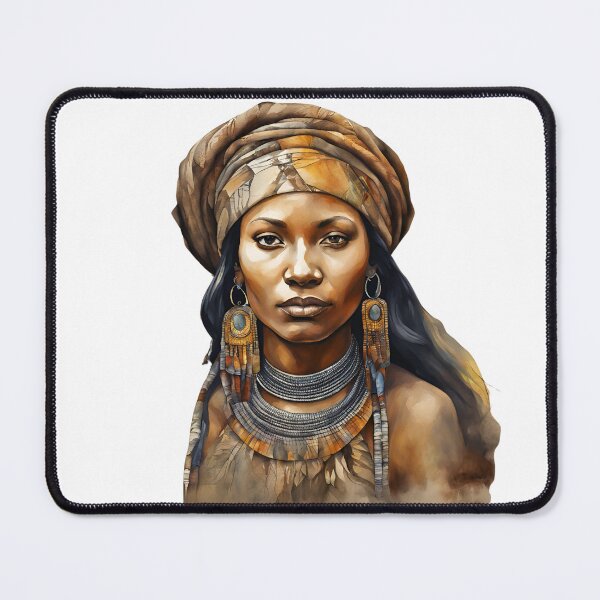 Item preview, African Watercolor Art, African Woman, African Style, Africa designed and sold by SRLND.