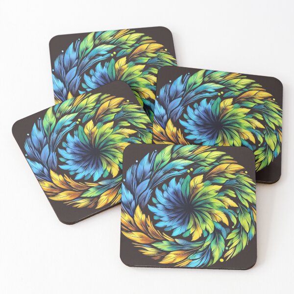 Item preview, Multi colored leaves designed and sold by NutSkyArt.
