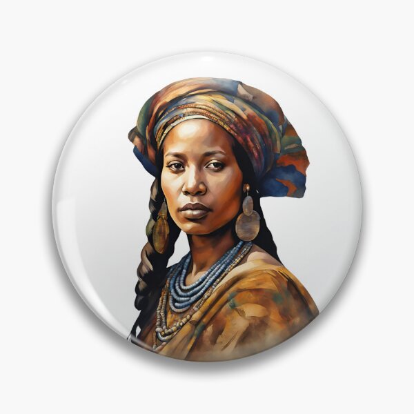 Item preview, African Watercolor Art, African Woman, African Style, Africa designed and sold by SRLND.