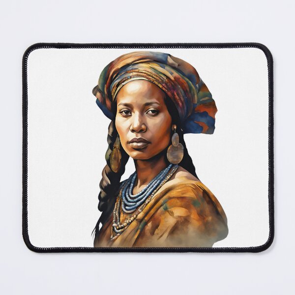 Item preview, African Watercolor Art, African Woman, African Style, Africa designed and sold by SRLND.