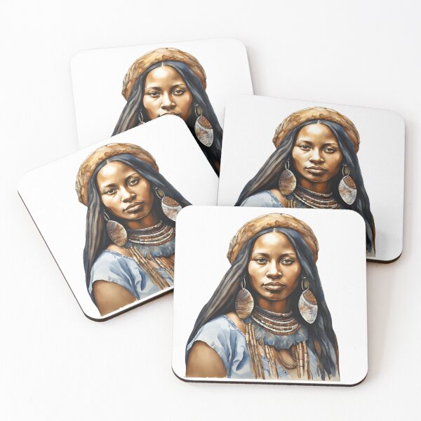 Item preview, African Watercolor Art, African Woman, African Style, Africa designed and sold by SRLND.