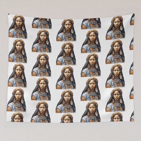 Item preview, African Watercolor Art, African Woman, African Style, Africa designed and sold by SRLND.