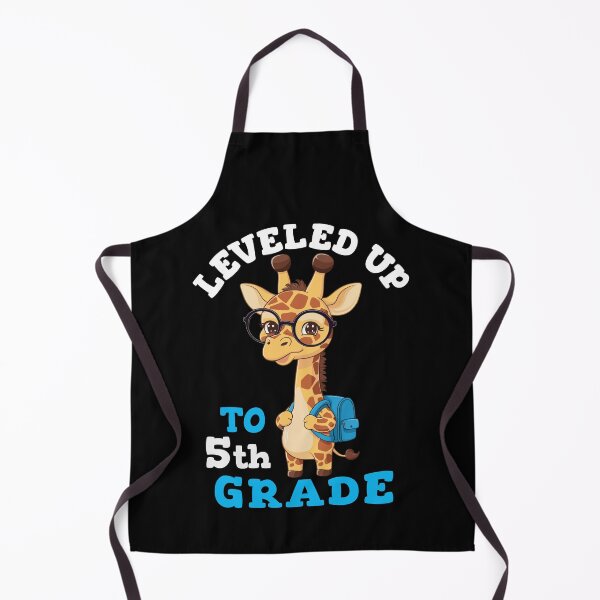 Item preview, Leveled up to 5th grade - Funny Giraffe designed and sold by HandicraftArt.