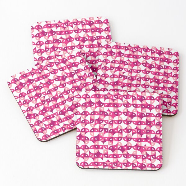 Item preview, Abstract circles and triangles, pink version designed and sold by Alex  Blud.