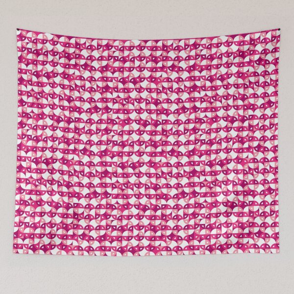 Item preview, Abstract circles and triangles, pink version designed and sold by Alex  Blud.