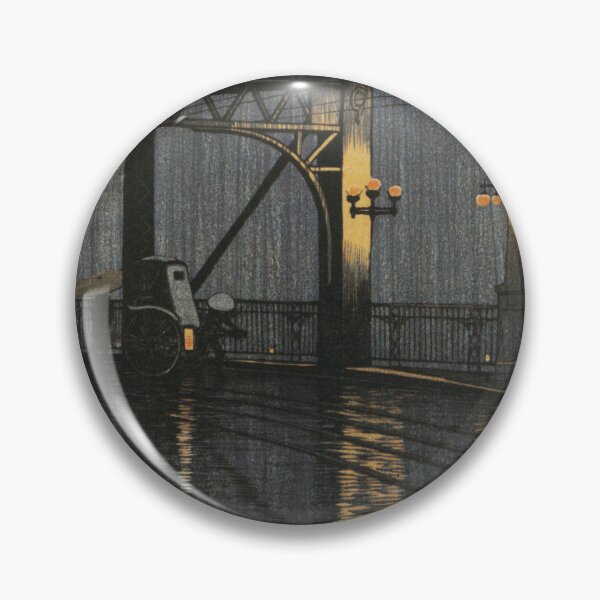 Item preview, Shin Ohashi Bridge by Kawase Hasui designed and sold by Takeda-art.