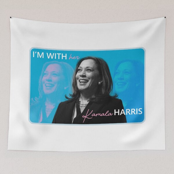 Item preview, Kamala Harris - I'm with HER - HARRIS for President - vote Harris - I’m Speaking - Equality VOTE designed and sold by originalsusie.