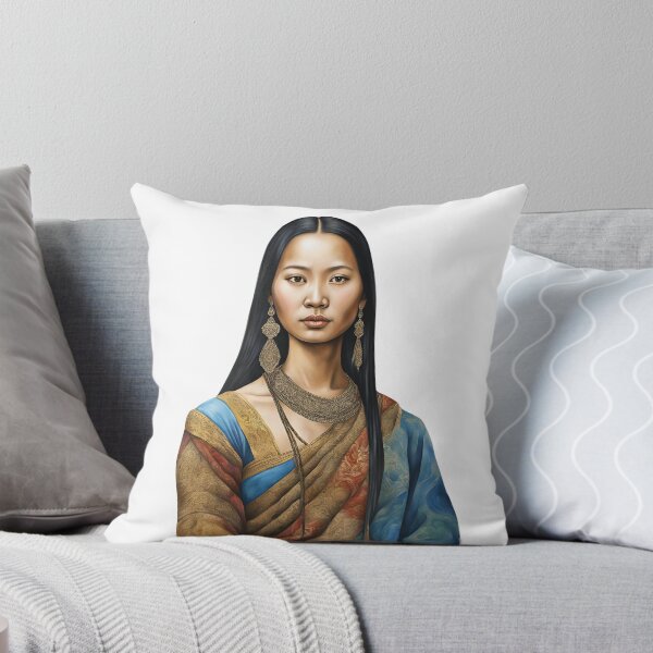 Item preview, Thai Watercolor Art, Thai Woman, Thai Style, Thailand designed and sold by SRLND.
