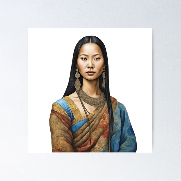 Item preview, Thai Watercolor Art, Thai Woman, Thai Style, Thailand designed and sold by SRLND.