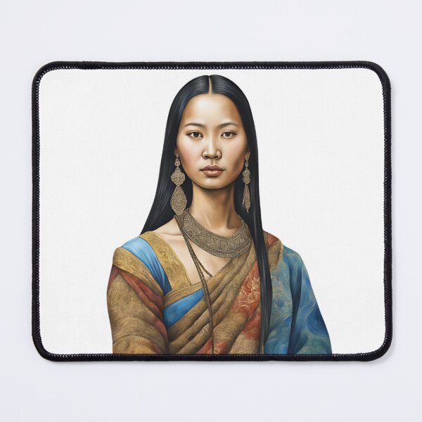Item preview, Thai Watercolor Art, Thai Woman, Thai Style, Thailand designed and sold by SRLND.