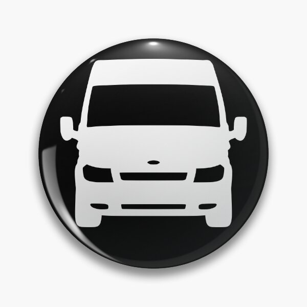 Item preview, Ford Transit Van Turneo LWB 2000-2006 white silhouette designed and sold by EdimDesign.