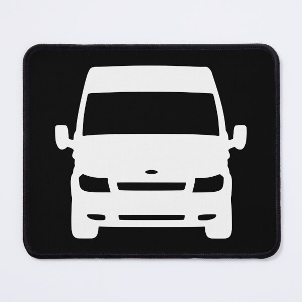 Item preview, Ford Transit Van Turneo LWB 2000-2006 white silhouette designed and sold by EdimDesign.