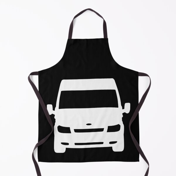 Item preview, Ford Transit Van Turneo LWB 2000-2006 white silhouette designed and sold by EdimDesign.