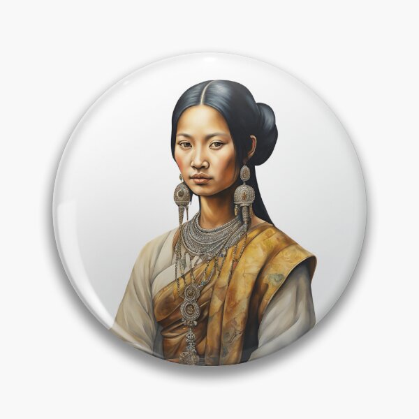 Item preview, Thai Watercolor Art, Thai Woman, Thai Style, Thailand designed and sold by SRLND.