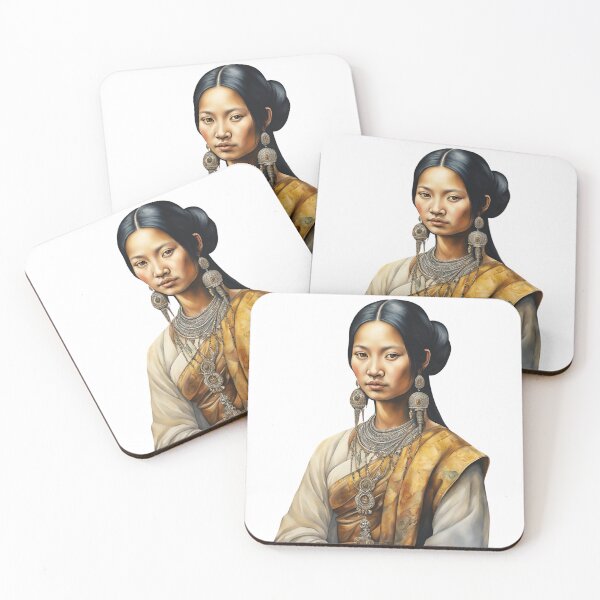 Item preview, Thai Watercolor Art, Thai Woman, Thai Style, Thailand designed and sold by SRLND.