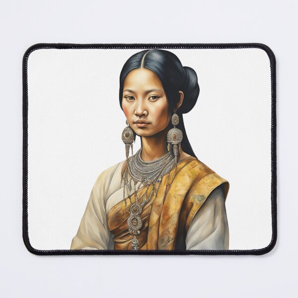 Item preview, Thai Watercolor Art, Thai Woman, Thai Style, Thailand designed and sold by SRLND.