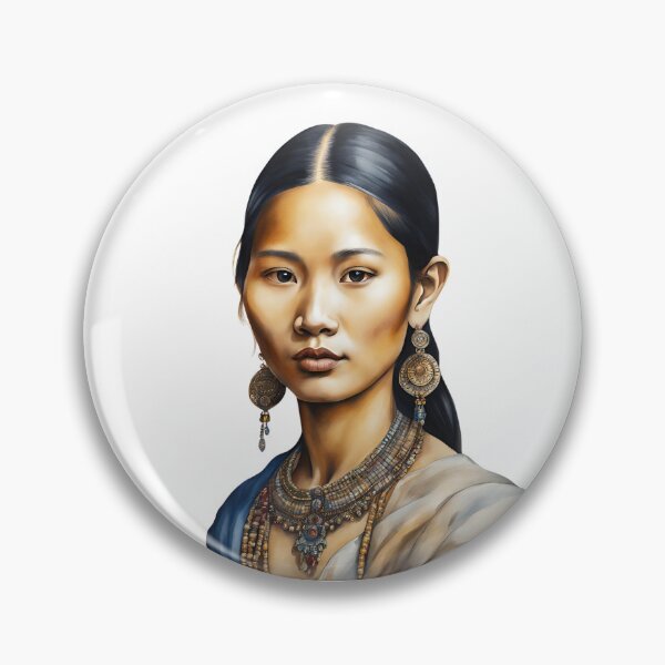 Item preview, Thai Watercolor Art, Thai Woman, Thai Style, Thailand designed and sold by SRLND.