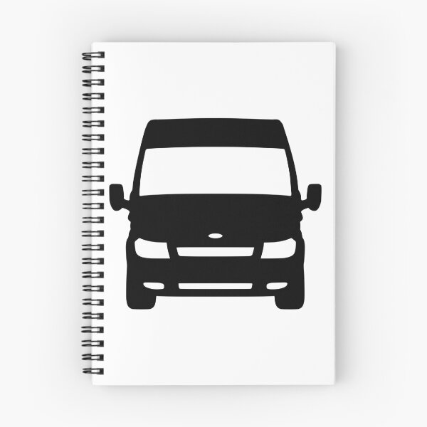 Item preview, Ford Transit Van Turneo LWB 2000-2006 Black silhouette designed and sold by EdimDesign.