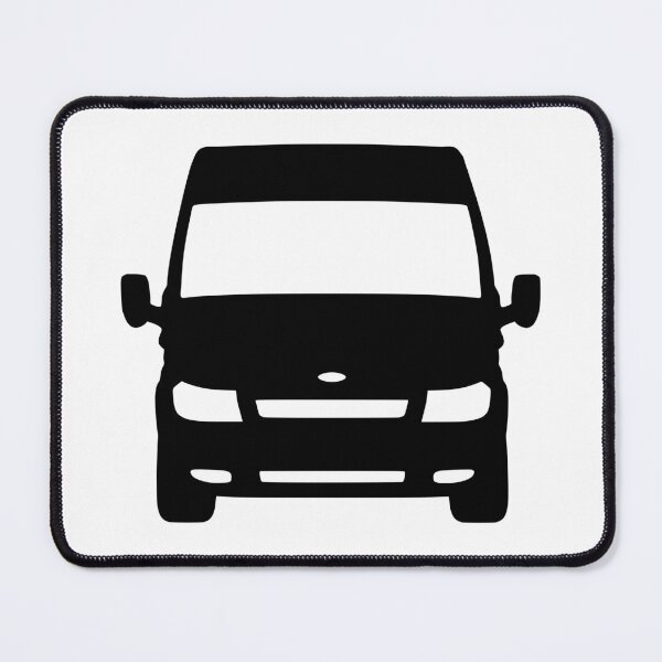 Item preview, Ford Transit Van Turneo LWB 2000-2006 Black silhouette designed and sold by EdimDesign.