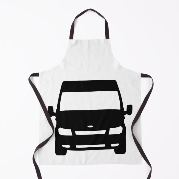 Item preview, Ford Transit Van Turneo LWB 2000-2006 Black silhouette designed and sold by EdimDesign.