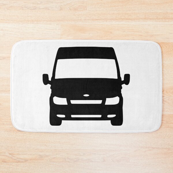 Item preview, Ford Transit Van Turneo LWB 2000-2006 Black silhouette designed and sold by EdimDesign.