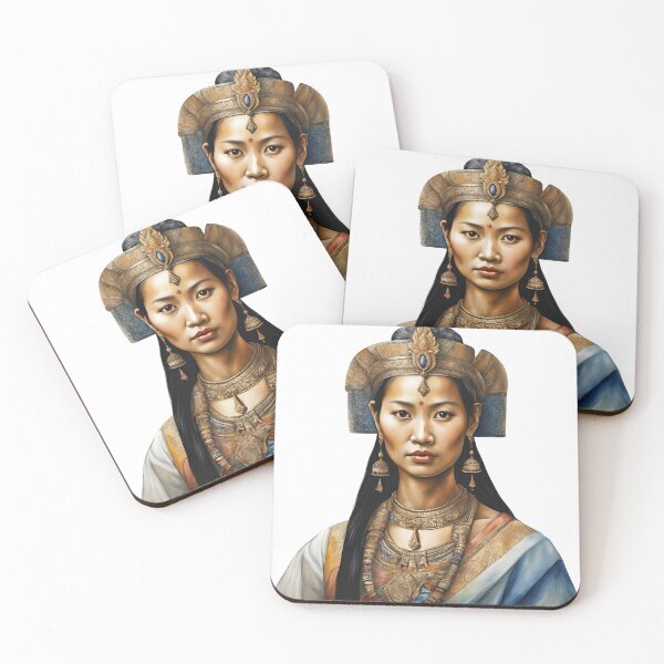 Item preview, Thai Watercolor Art, Thai Woman, Thai Style, Thailand designed and sold by SRLND.