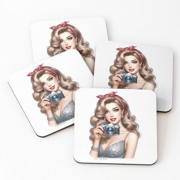 Item preview, Pop Art Pin Up Idol Woman Fashion Queen 10 designed and sold by IBTees.