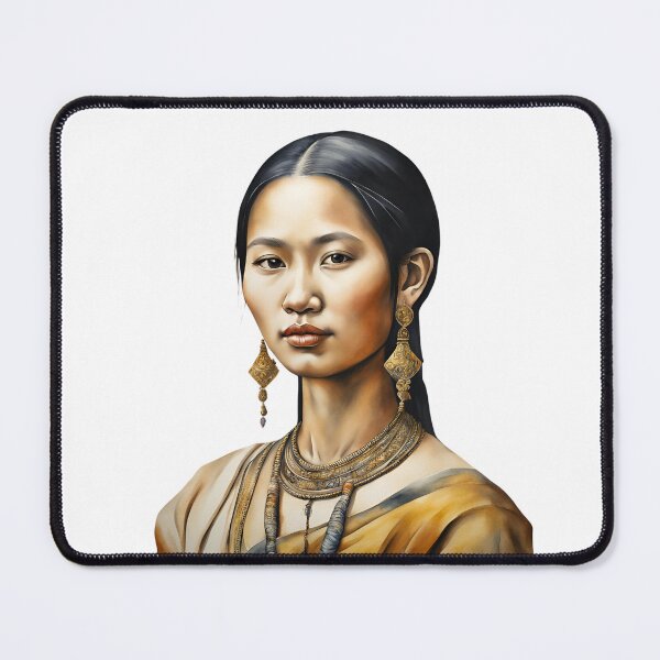 Item preview, Thai Watercolor Art, Thai Woman, Thai Style, Thailand designed and sold by SRLND.