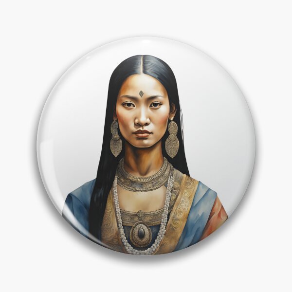 Item preview, Thai Watercolor Art, Thai Woman, Thai Style, Thailand designed and sold by SRLND.